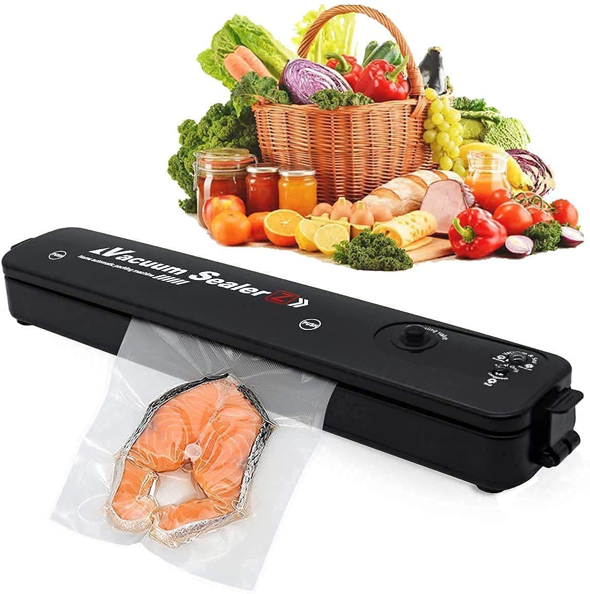 Vacuum Packing Machine with Dry & Moist Sealing Modes