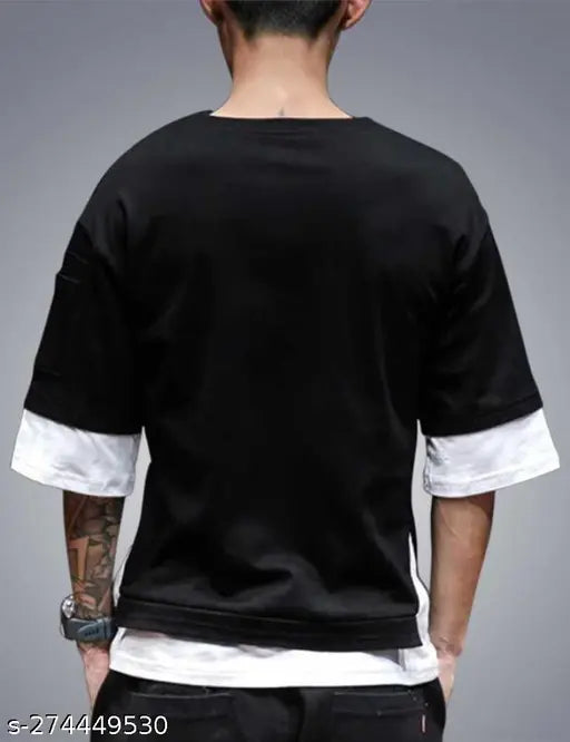Hip Hop "T-Shirt" for Men (Black)