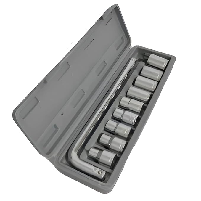 10-Pcs Socket Handle Set | Hand Tool Kit for Home DIY