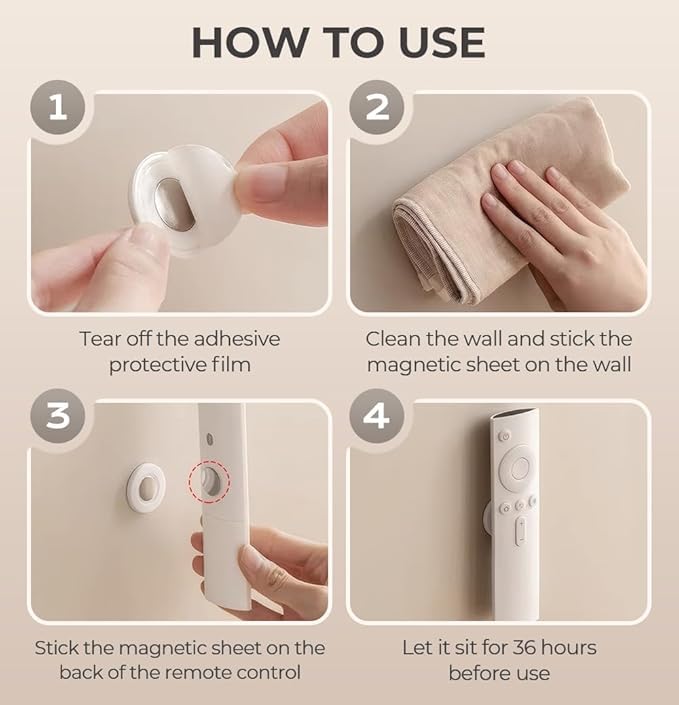 Self-Adhesive Wall Mount Strong Magnet Holder