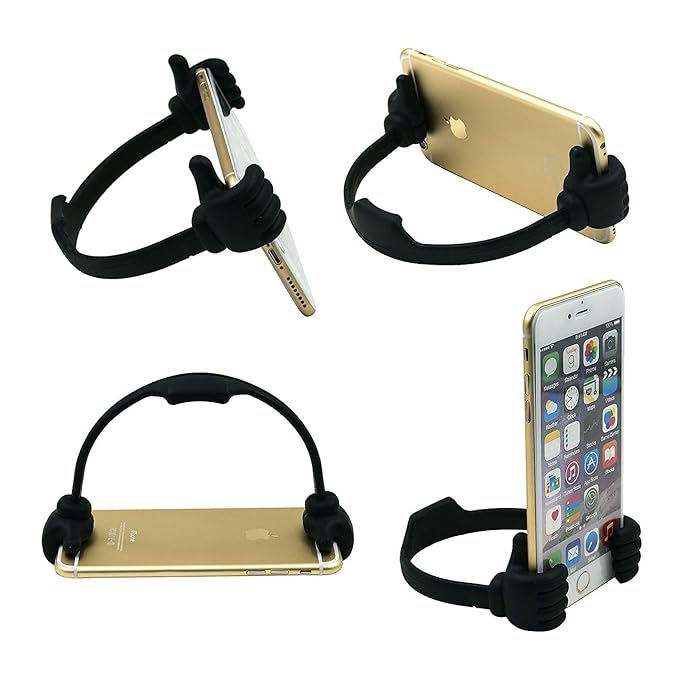 Flexible Thumb Holder for Smartphones and Tablets Universal