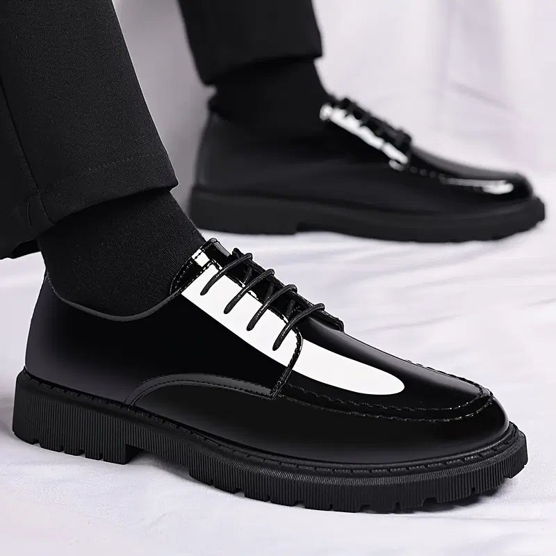 Casual And Party Wear Shinning Black Formal Shoes