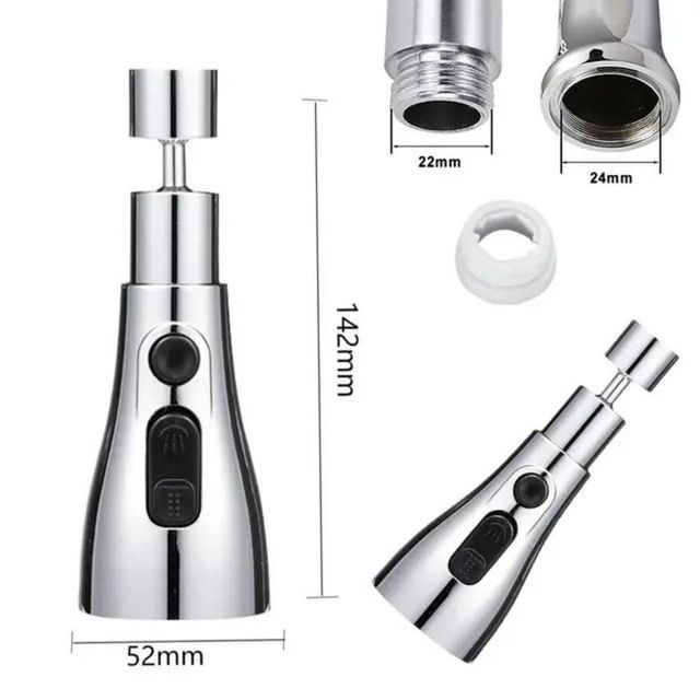 Kitchen Sink Faucet With 3 Modes