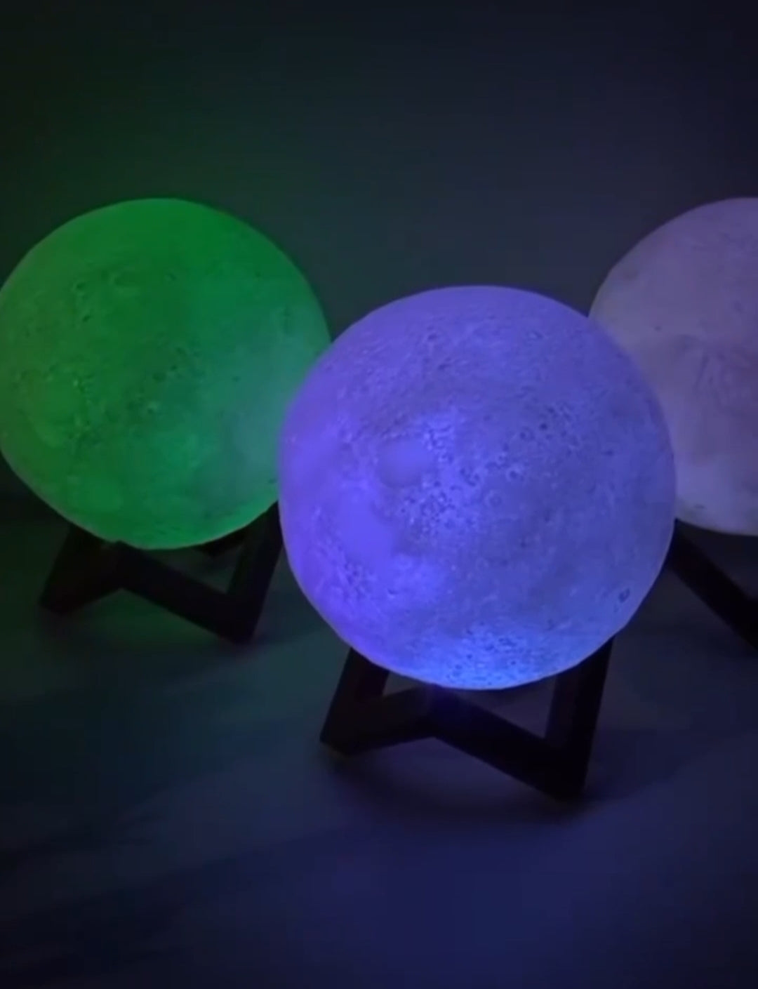 Premium 3D Moon Ambient Lamp