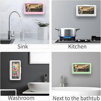 Anti-Fog Waterproof Bathroom Mobile Phone Holder