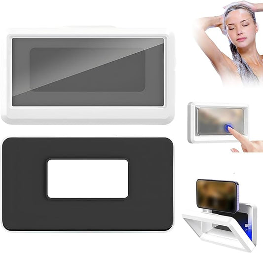 Anti-Fog Waterproof Bathroom Mobile Phone Holder