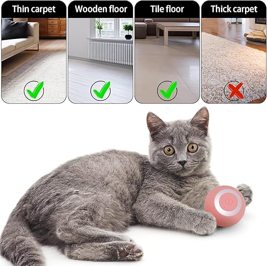 Toy Ball For Cat (Pack of-1)