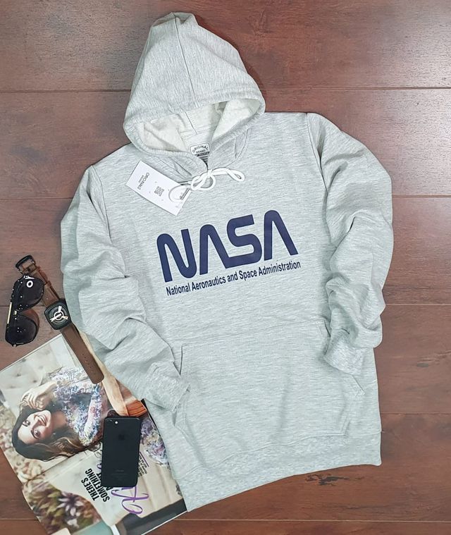 Unisex Printed Hoodie for Men & Women (Grey, S)