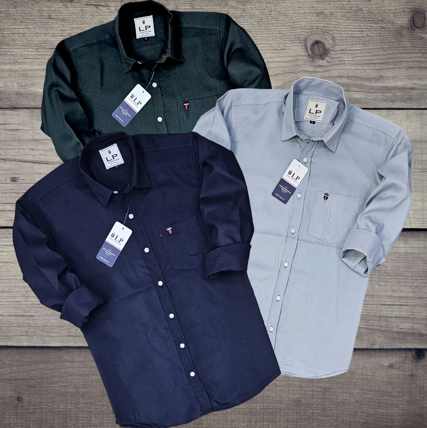 Full Sleeves Shirt for Men (Multicolor, M)