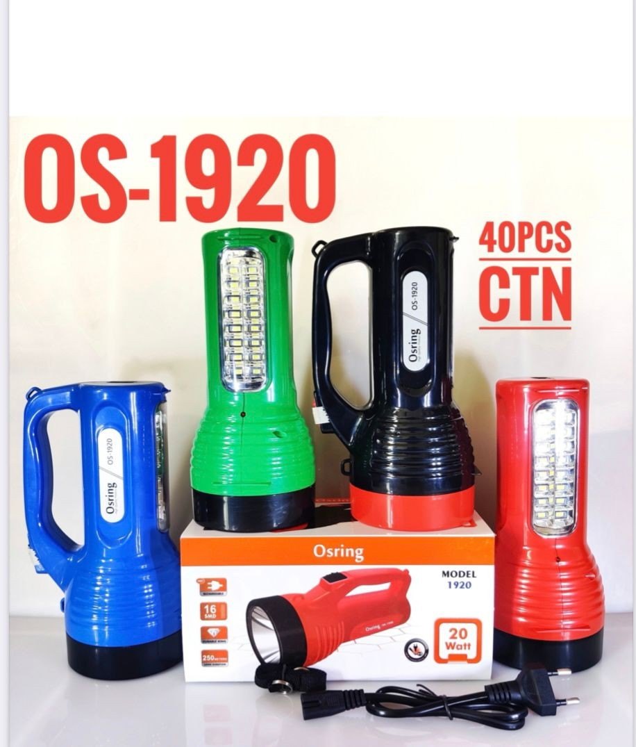 30W Rechargeable Torch Emergency Light