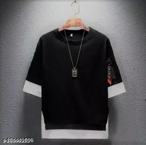 Hip Hop "T-Shirt" for Men (Black)