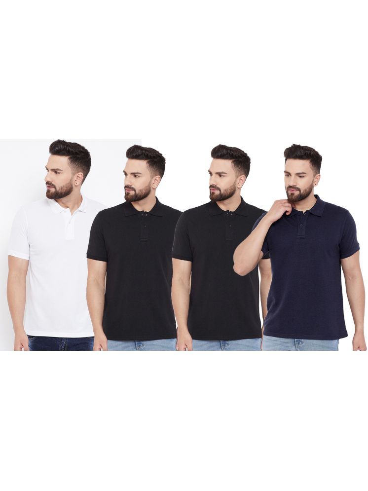 Ketex Cotton Blend Half Sleeves T-Shirt (Pack of 4)