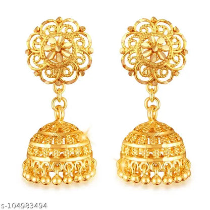 Stylish Golden Jummer For Girls