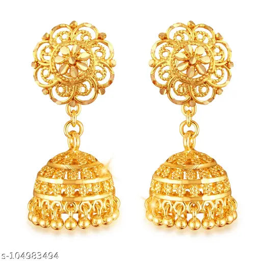 Stylish Golden Jummer For Girls