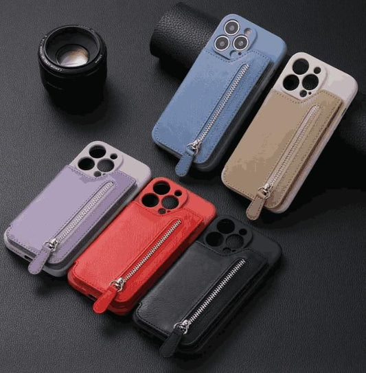 Silicone Stick Wallet Case Mobile Cover