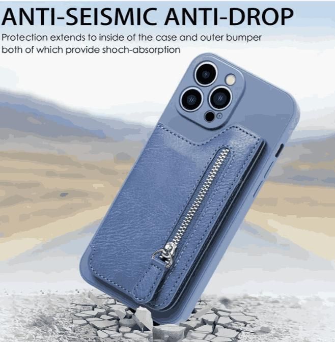 Silicone Stick Wallet Case Mobile Cover