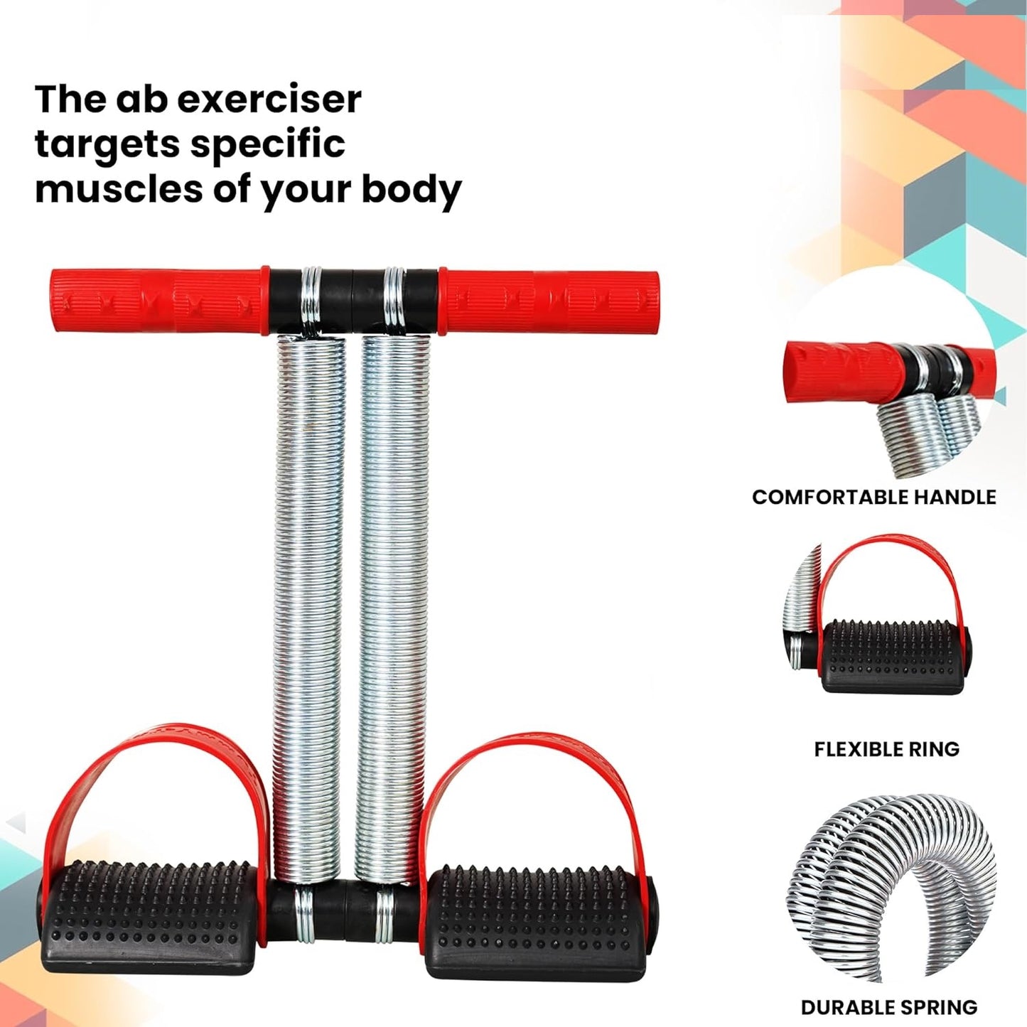 Premium Double Spring Tummy Trimmer for Abdominal Exercise