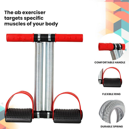 Premium Double Spring Tummy Trimmer for Abdominal Exercise