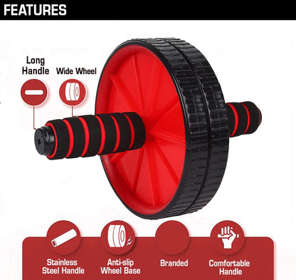 Premium Abs Roller Wheel for Home Workout With Knee Mat