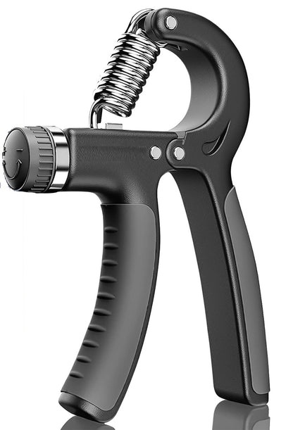 Premium Hand Grip Strengthener, (Black)