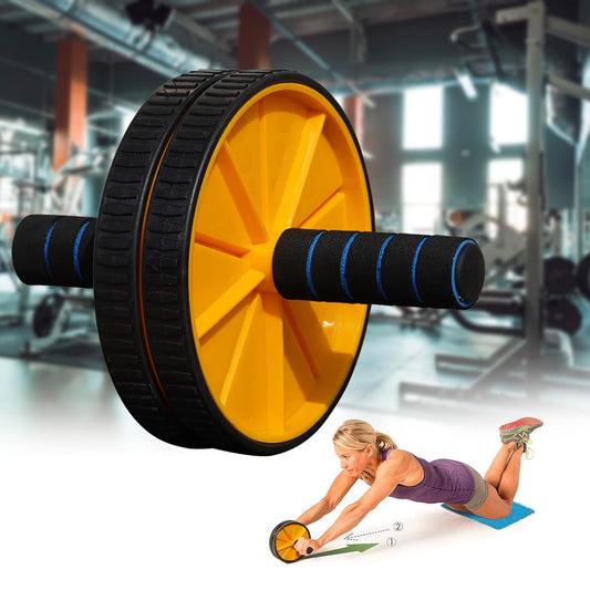 Premium Abs Roller for Home Workout with Knee Mat