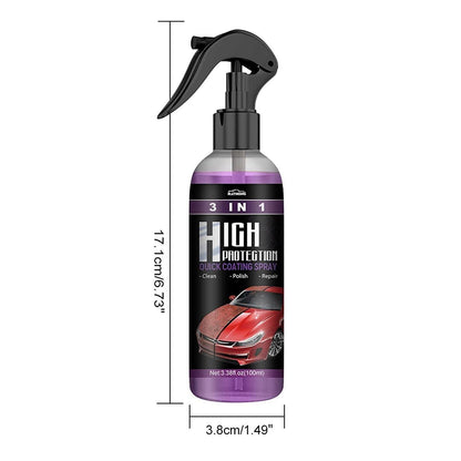 Hydrophobic Nano Coating Scratch Spray for Cars & Bikes (Pack of 2)