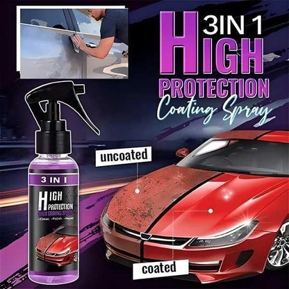 Hydrophobic Nano Coating Scratch Spray for Cars & Bikes (Pack of 2)