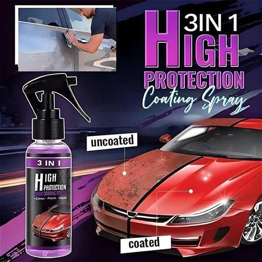 Hydrophobic Nano Coating Scratch Spray for Cars & Bikes (Pack of 2)