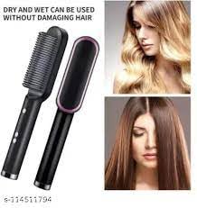 Hair Straightener brush for Women & Men