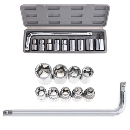 10-Pcs Socket Handle Set | Hand Tool Kit for Home DIY