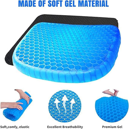 Egg Gel Seat Cushion Breathable Design Pressure Relief