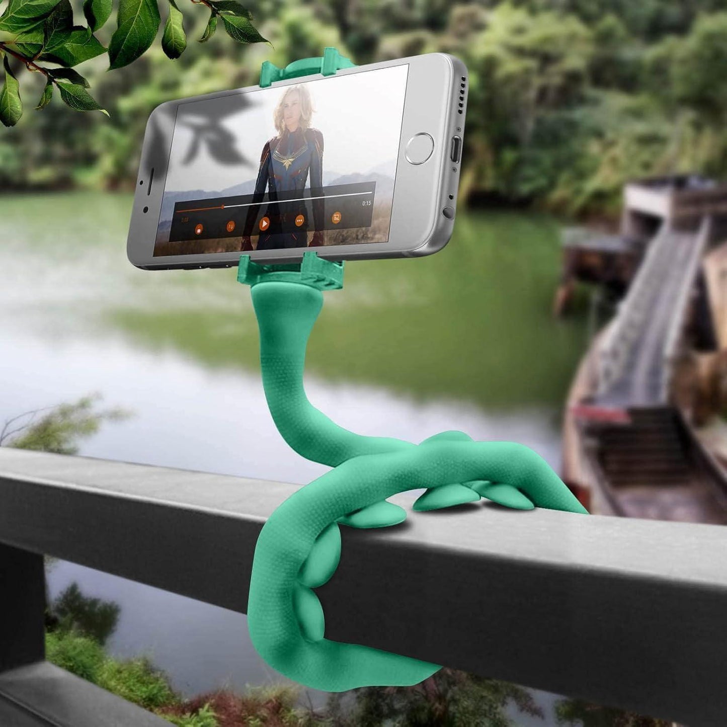 Caterpillar Shaped Flexible Phone Holder