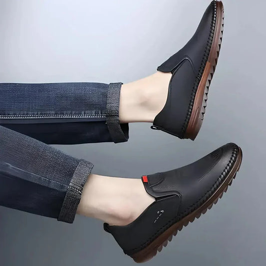 Men's Ultra-Comfort Premium Leather Casual Slip-On Loafers