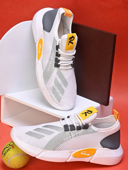 White Sneaker shoes By Ceize Collections