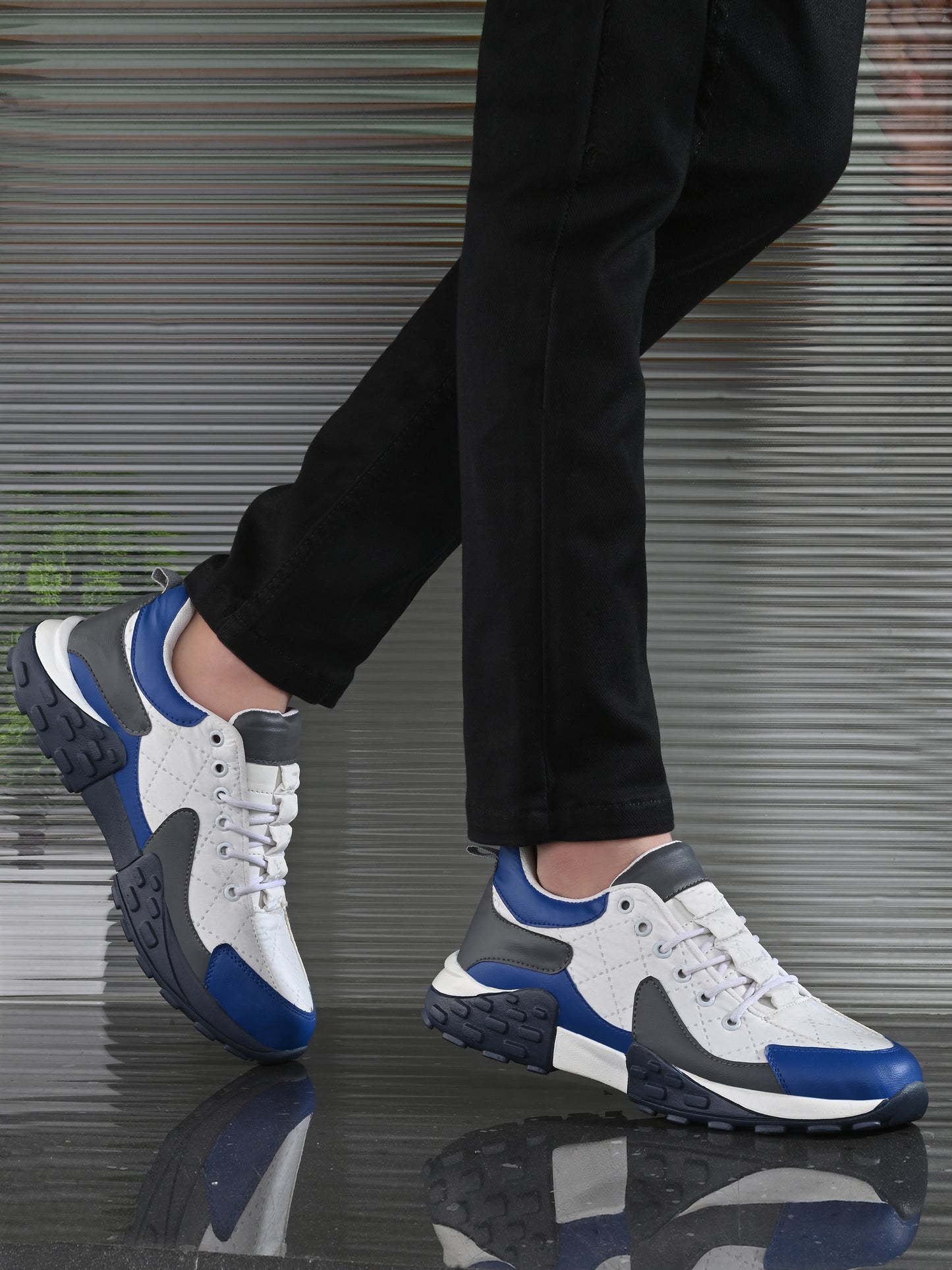 White Sneaker Shoes By Ceize Collections