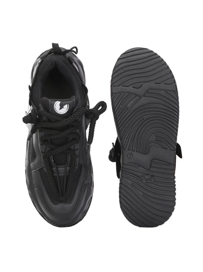 Black Sport Shoes By Ceize Collections