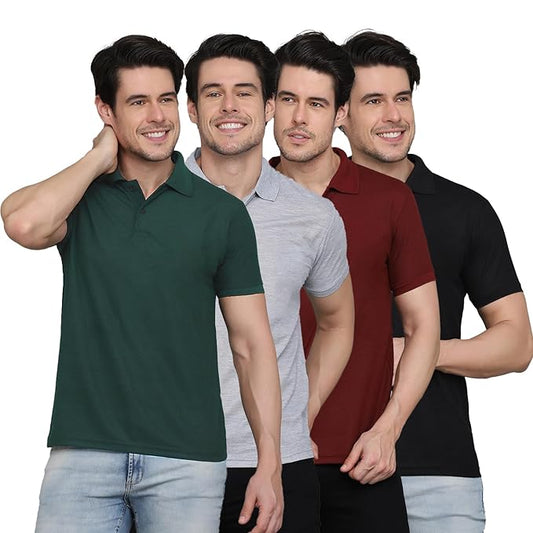 Polo Men's T-Shirt (Vason) (Pack Of 4)