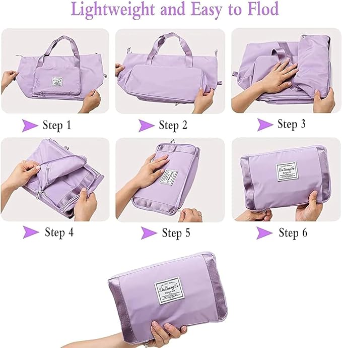 Expandable Folding Travel Bag for Women