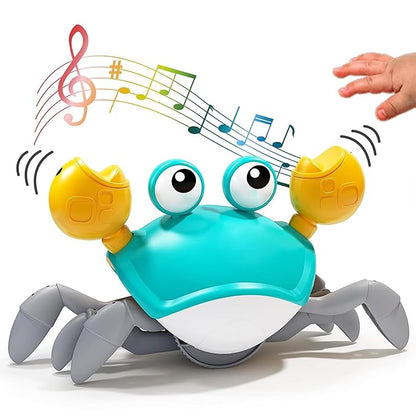 Crawling Musical Baby Crab For Kids with LED Lights