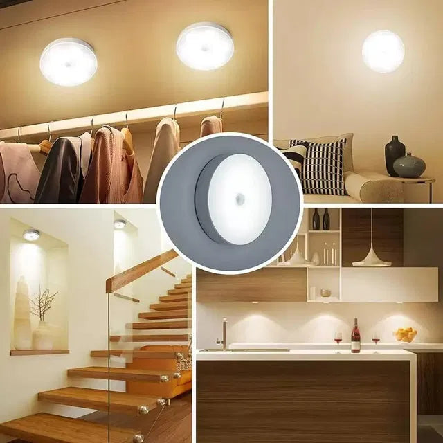 Motion Sensor Night Light for Home with USB Charging ( Pack of 2)