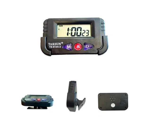 Digital Black Stopwatch with Flexible Stand