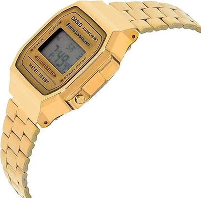 Casio A168WG-9 Digital Gold Tone Unisex Watch