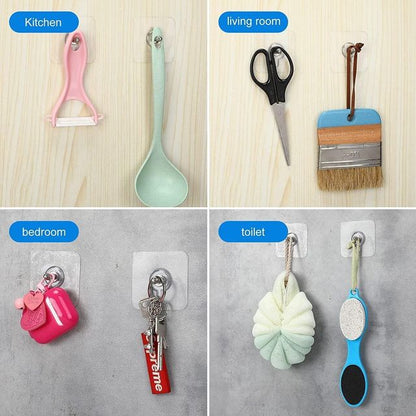 Wall Mount Hooks for Home 20 Pcs