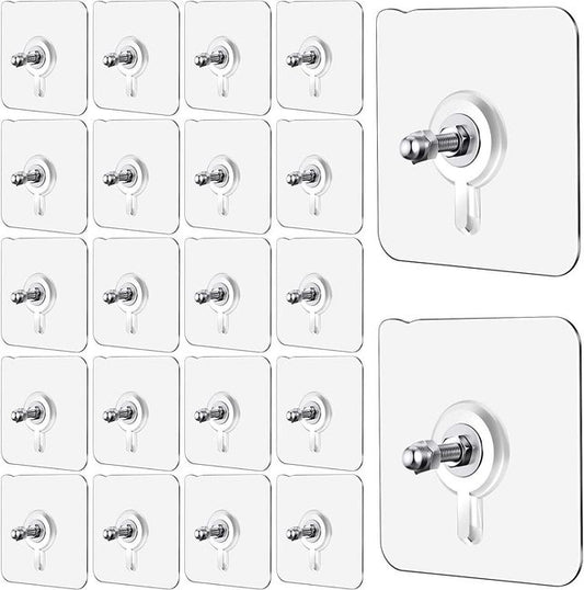 Wall Mount Hooks for Home 20 Pcs