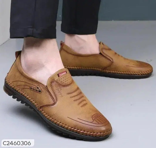 MEN'S AURELLIA SIGNATURE TAN SHOES
