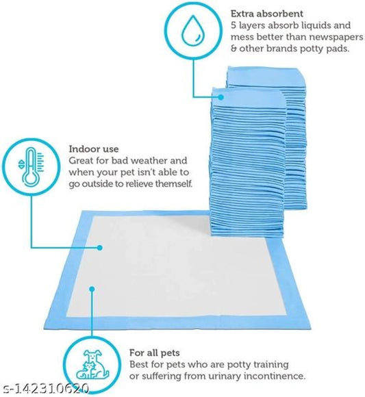 Water Proof Pee Pad for Pet (60x90 cm) (Pack of 5)