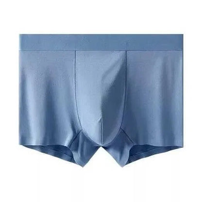 Men's Underwear Ice Silk Seamless Boxer(Pack Of 4)