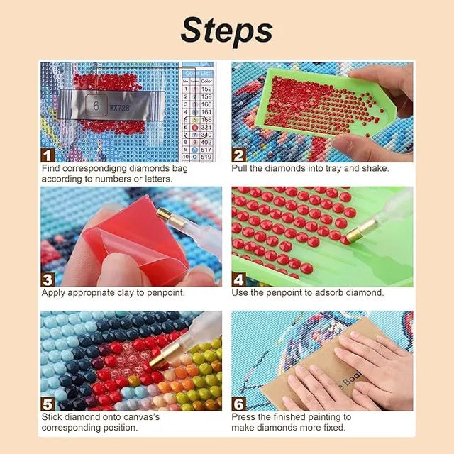 5D Tree Diamond Art Kit for Adults and Beginners