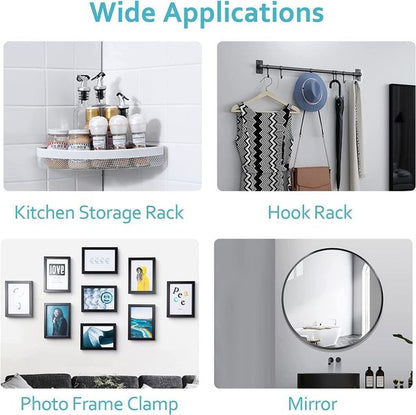 Wall Mount Hooks for Home 20 Pcs