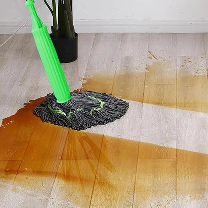 2 in 1 Dehydrated Floor Cleaning And 360 Rotatable Adjustable Cleaning Mops